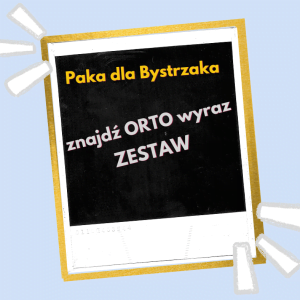 Etykieta Znajdź Ortowyraz Zestaw